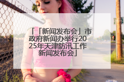 「新闻发布会」市政府新闻办举行2025年天津防汛工作新闻发布会