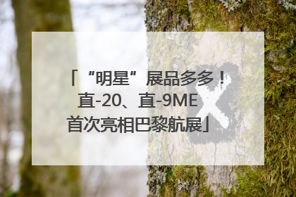 “明星”展品多多！直-20、直-9ME首次亮相巴黎航展