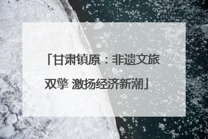 甘肃镇原：非遗文旅双擎 激扬经济新潮