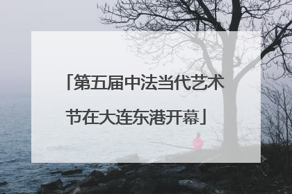 第五届中法当代艺术节在大连东港开幕