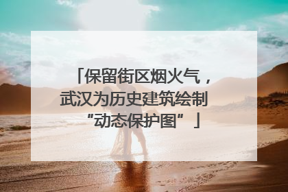 保留街区烟火气，武汉为历史建筑绘制“动态保护图”