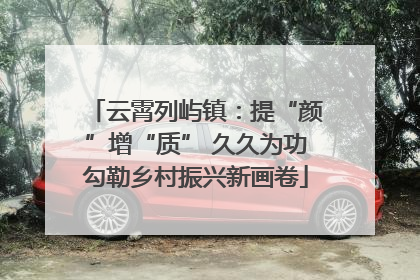 云霄列屿镇：提“颜”增“质” 久久为功勾勒乡村振兴新画卷