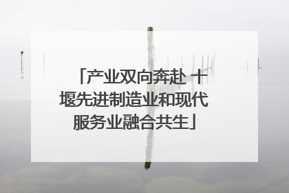 产业双向奔赴 十堰先进制造业和现代服务业融合共生