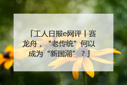 工人日报e网评丨赛龙舟，“老传统”何以成为“新国潮”？