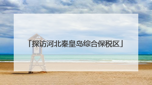 探访河北秦皇岛综合保税区