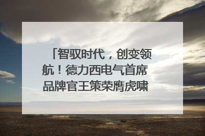智驭时代，创变领航！德力西电气首席品牌官王策荣膺虎啸奖年度品牌人物