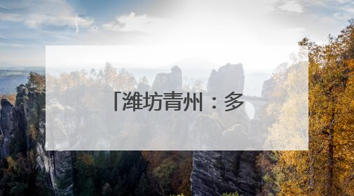 潍坊青州：多措并举打通销售渠道助农增收