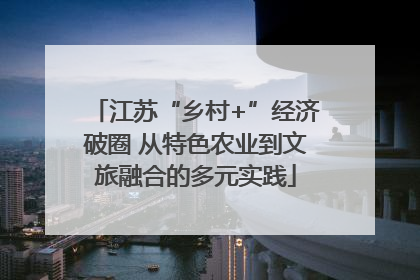 江苏“乡村+”经济破圈 从特色农业到文旅融合的多元实践