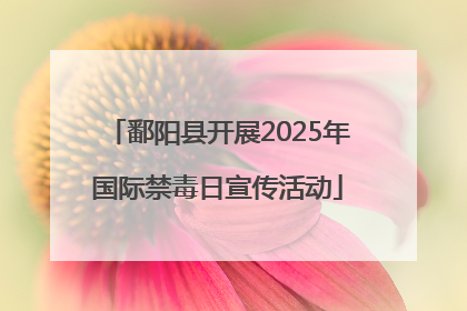鄱阳县开展2025年国际禁毒日宣传活动