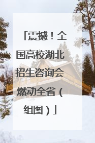 震撼！全国高校湖北招生咨询会燃动全省（组图）
