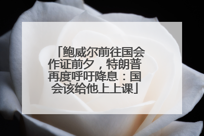 鲍威尔前往国会作证前夕，特朗普再度呼吁降息：国会该给他上上课
