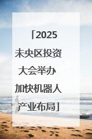 2025未央区投资大会举办 加快机器人产业布局