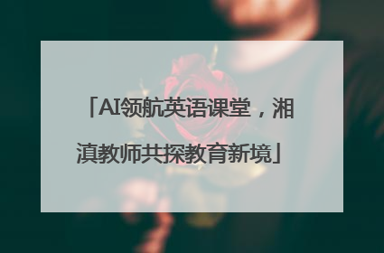 AI领航英语课堂，湘滇教师共探教育新境